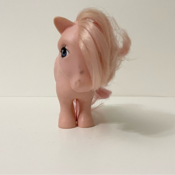 Vintage 1982 My Little Pony Cotton Candy Pink w/White Spots - Picture 4 of 14